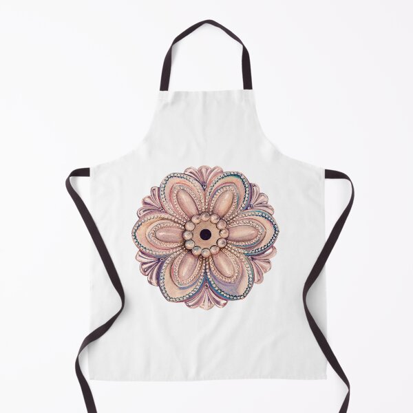 Artikelvorschau, Rosie Henry Moran Raffhalter mit Perlenmuster, Vintage-Blume (1939). entworfen und verkauft von ParadiM-eadors-.