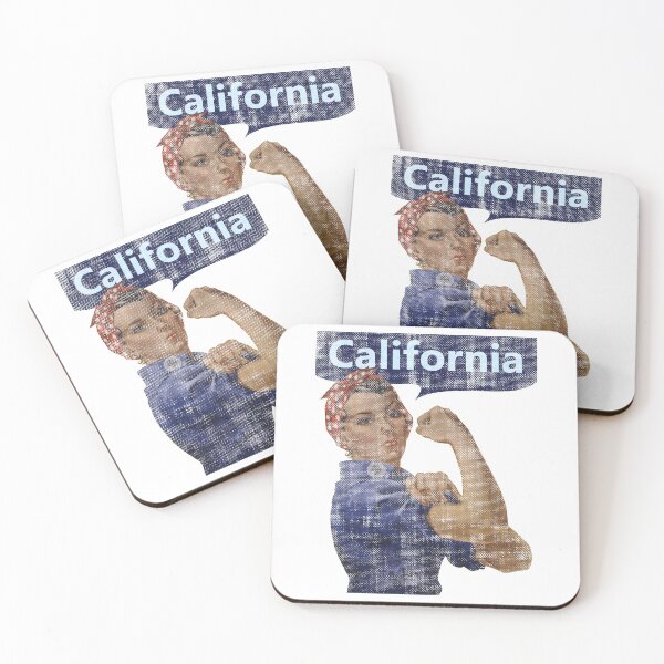 Aperçu de l'œuvre Vintage Rosie aime la Californie créée et vendue par ParadiM-eadors-.