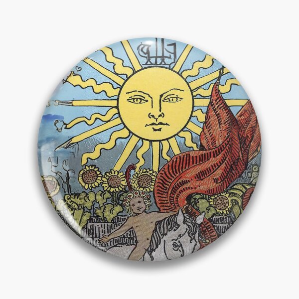 Item preview, The Sun Tarot Card  designed and sold by OzzFrequency.