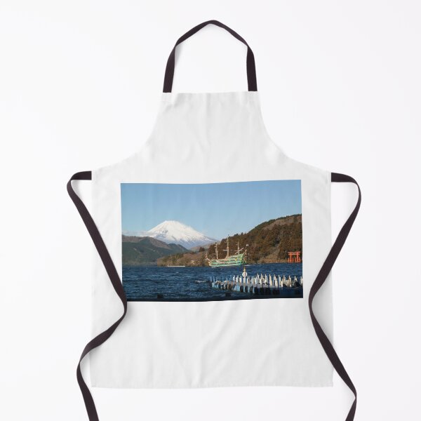 Item preview, Japanese Drawing Mount Fuji with boat 5 designed and sold by MerchQuiTue.