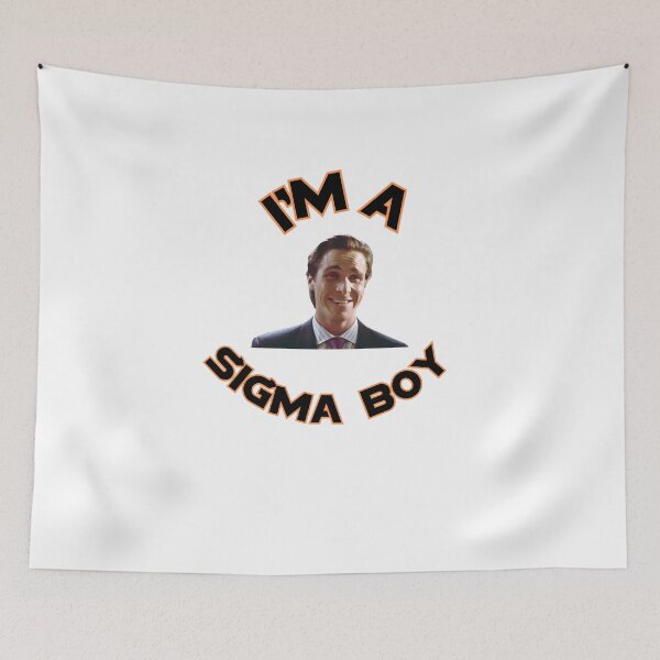 Item preview,  I'm a Sigma Boy designed and sold by BullShitShop23.