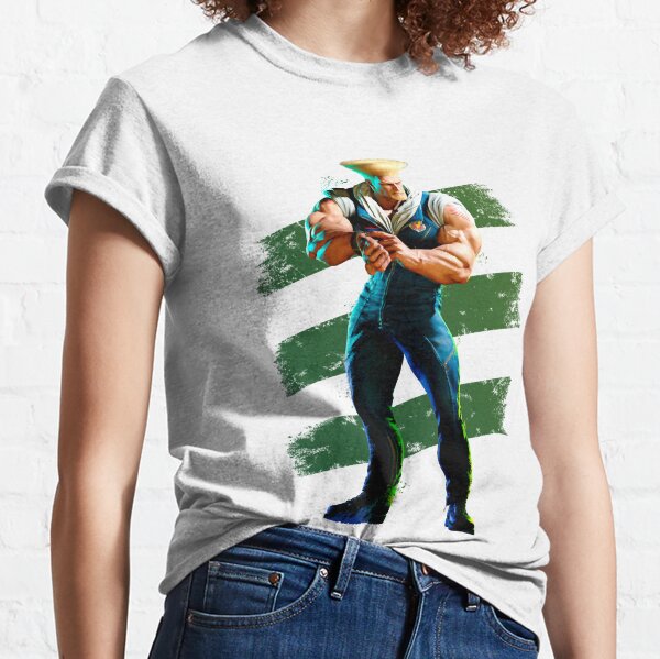 CAPCOM STREET FIGHTER GUILE MOVE SET TEE – Nerds Clothing