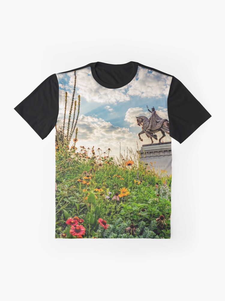 Saint Louis Floral Unisex Short Sleeve T-Shirt