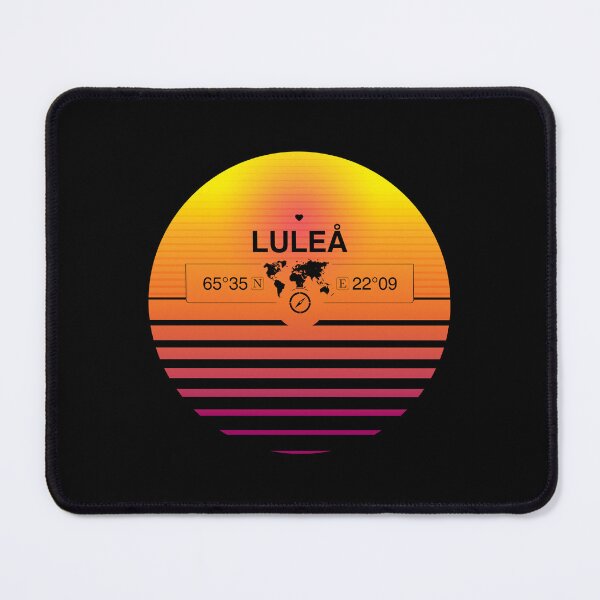 Item preview, Luleå, norrbotten Retro Sunset designed and sold by Kelsorian.