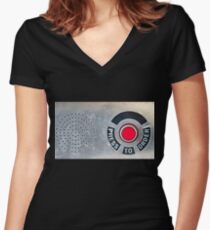 PRESS TO ORDER Women's Fitted V-Neck T-Shirt