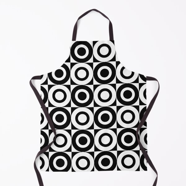 Item preview, 70s Retro Vintage Style Geometric Design Black and White designed and sold by tonymagnerart.