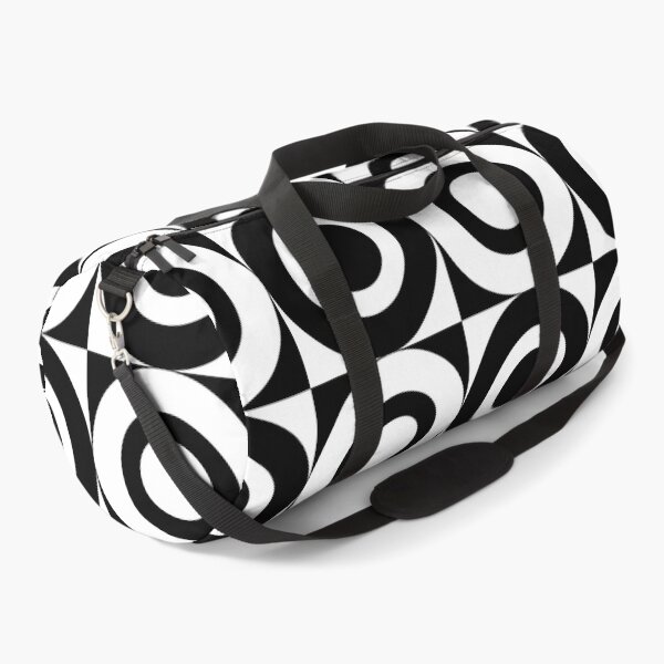 Item preview, 70s Retro Vintage Style Geometric Design Black and White designed and sold by tonymagnerart.