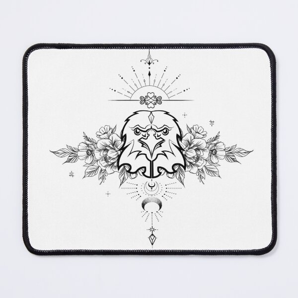 Item preview, Eagle And Flower Design designed and sold by Jaselvii.