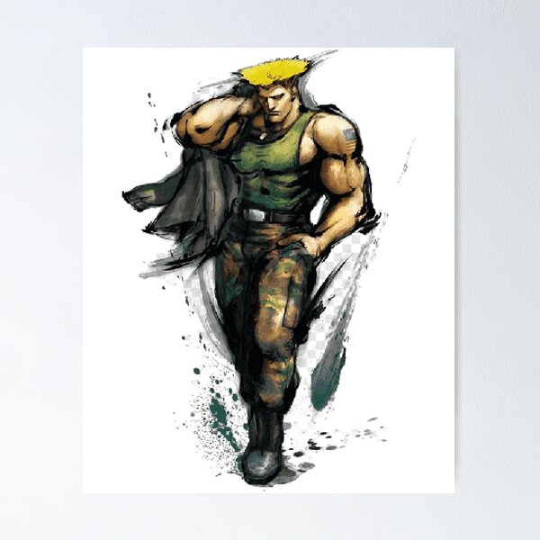 Guile artwork #2, Street Fighter 4