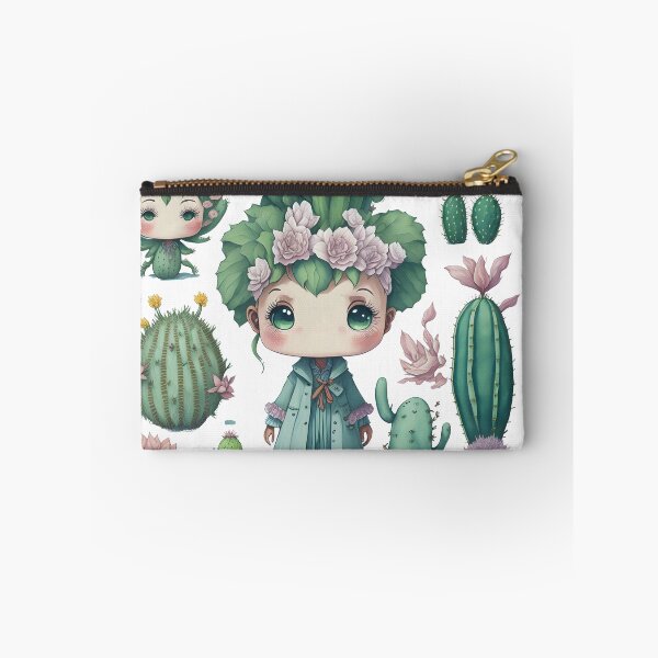 Item preview, Watercolor Cactus, desert Cactus, Cute cactus boy and girl designed and sold by Piniatá P.