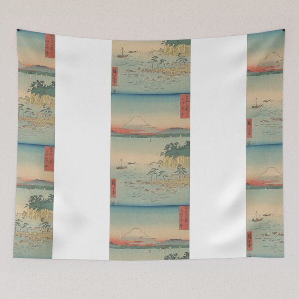 Item preview, Mount Fuji with boats designed and sold by MerchQuiTue.