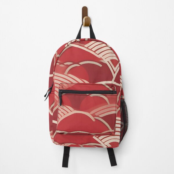 Item preview, Seigaiha Red and Tope designed and sold by Hashola Designs.