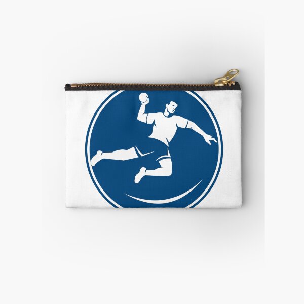 Item preview, Handball Player Jumping Throwing Ball Icon designed and sold by patrimonio.
