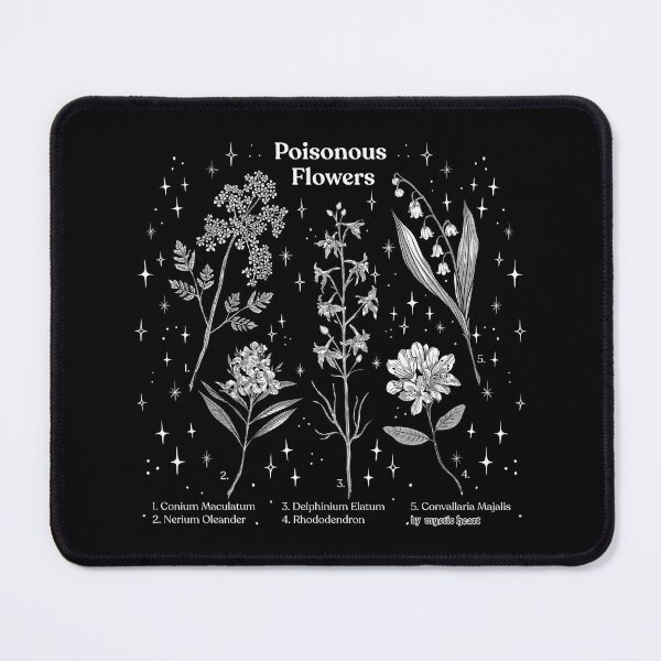 Item preview, Poisonous Flowers designed and sold by Mystic Heart.