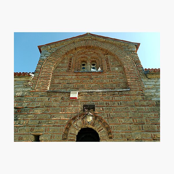 Item preview, Church with two white doves designed and sold by Dreammkd.