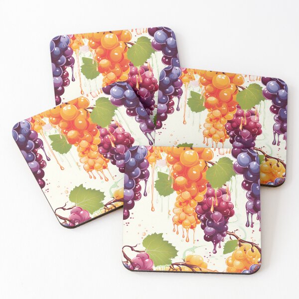 Item preview, Juicy Grapes Pattern designed and sold by Design-Fountain.
