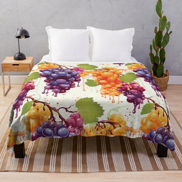 Item preview, Juicy Grapes Pattern designed and sold by Design-Fountain.