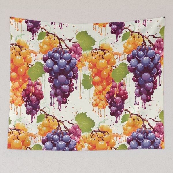 Item preview, Juicy Grapes Pattern designed and sold by Design-Fountain.