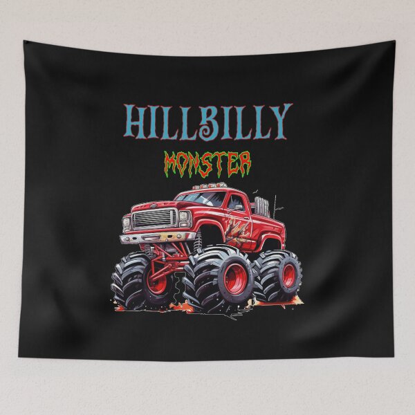 Artikelvorschau, Hillbilly Monster - Monstertruck entworfen und verkauft von MysticOzzy.