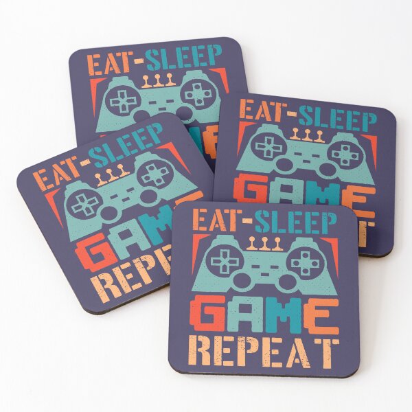 Item preview, Eat sleep game repeat - Console Controller designed and sold by LV-creator.