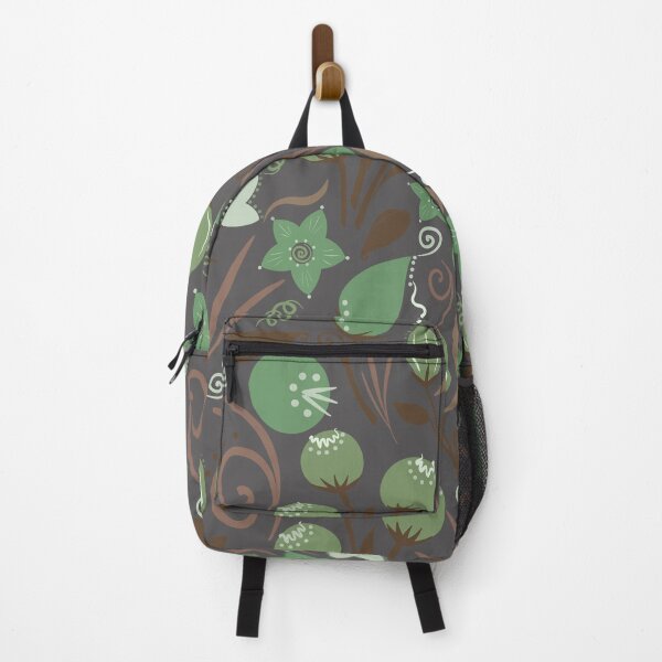 Item preview, Exotic Flowers in moody green designed and sold by DigThatPrint.