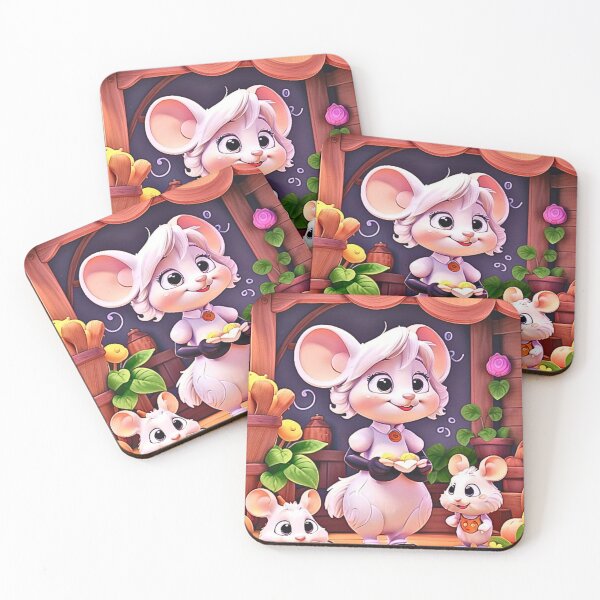 Item preview, Mother Mouse in Elegant Dress designed and sold by HanaiPrint.