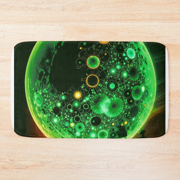 Item preview, Green moon designed and sold by ArtfullMinds.