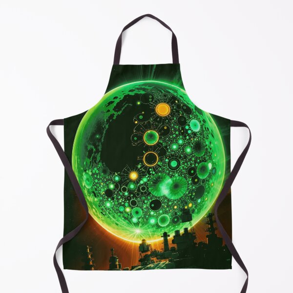Item preview, Green moon designed and sold by ArtfullMinds.
