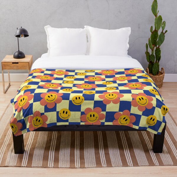 Item preview, Retro Checkerboard Pattern, Floral pattern designed and sold by BlossomNote.