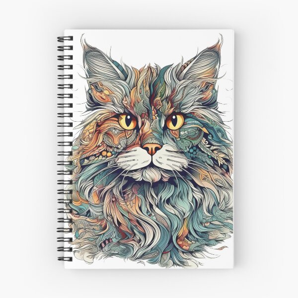Item preview, Norwegian Forest Cat Surreal Tee & Gifts - Artful Imaginary Feline designed and sold by DooodleGod.