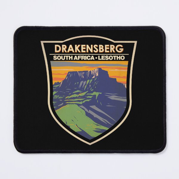 Item preview, Drakensberg South Africa Lesotho Badge designed and sold by KrisSidDesigns.