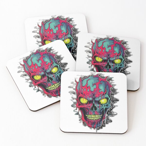 Item preview, Skull - Luminous Trashcore designed and sold by Woodsit.