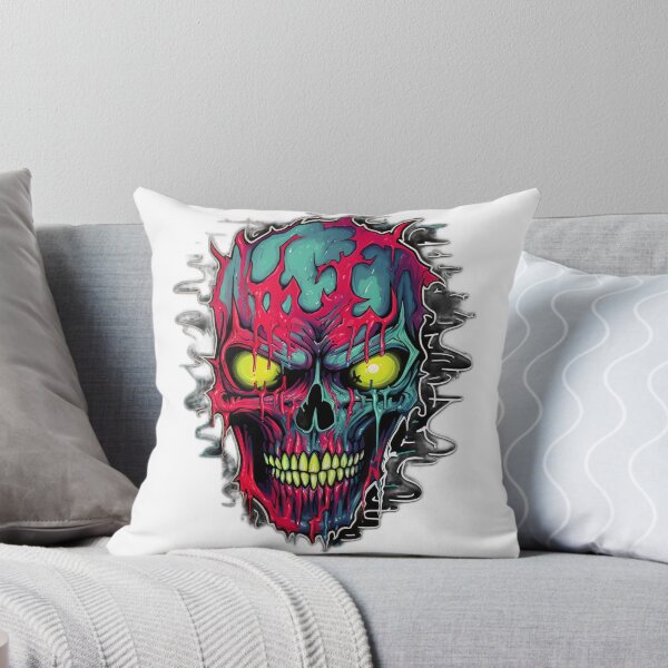 Item preview, Skull - Luminous Trashcore designed and sold by Woodsit.