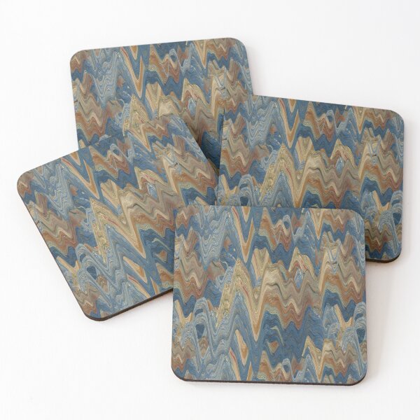 Item preview, Van Gogh's Blue Lava (Digital Waveform Series) designed and sold by newartpro.