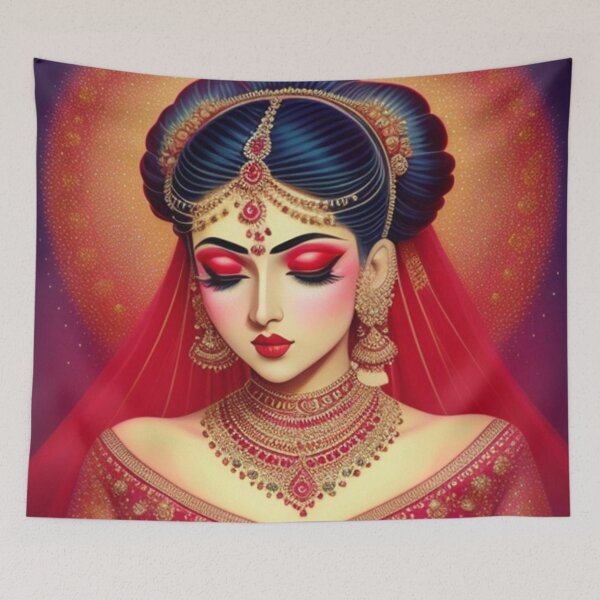 Item preview, Indian bride  designed and sold by Roxburylane.