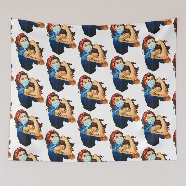 Item preview, Rosie The Riveter - Mujer enfermera designed and sold by J-amieMay-o.