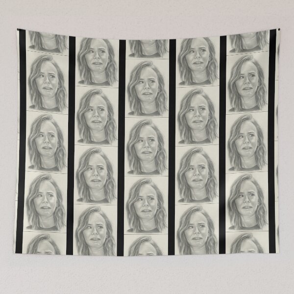 Item preview, Portrait of Lily Collins designed and sold by J-amieMay-o.