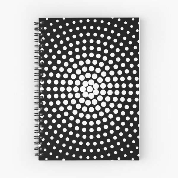 Item preview, Halftone Circle - White on Black designed and sold by Artberry.