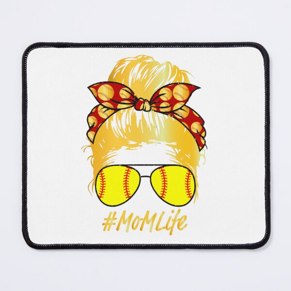 Item preview, MomLife Mom Life Rosie the Riveter Fastpitch Softball designed and sold by J-amieMay-o.