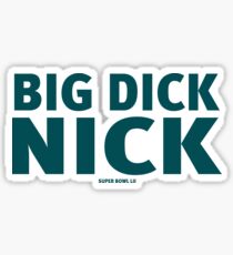 Big Dick Nick Sticker