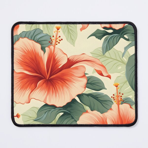 Item preview, Hibiscus Flowers Pattern 5 designed and sold by DigitalPatternx.