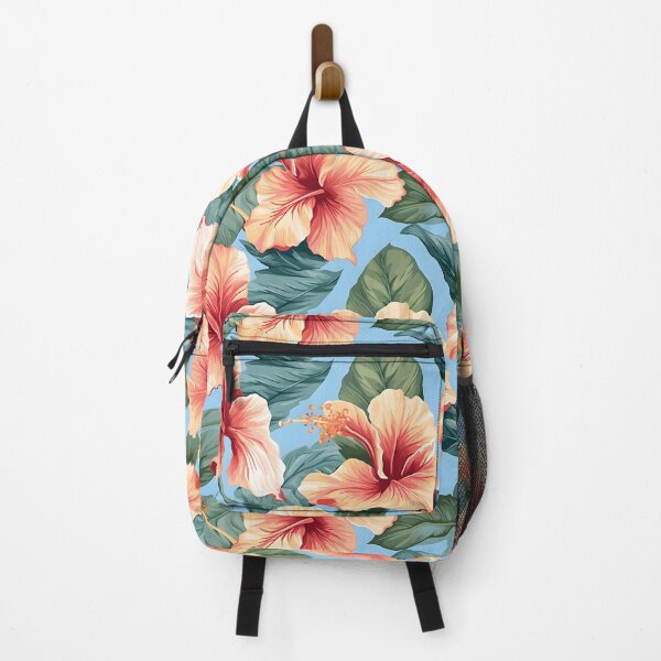 Aperçu de l'œuvre Motif de fleurs d'hibiscus 6 créée et vendue par DigitalPatternx.