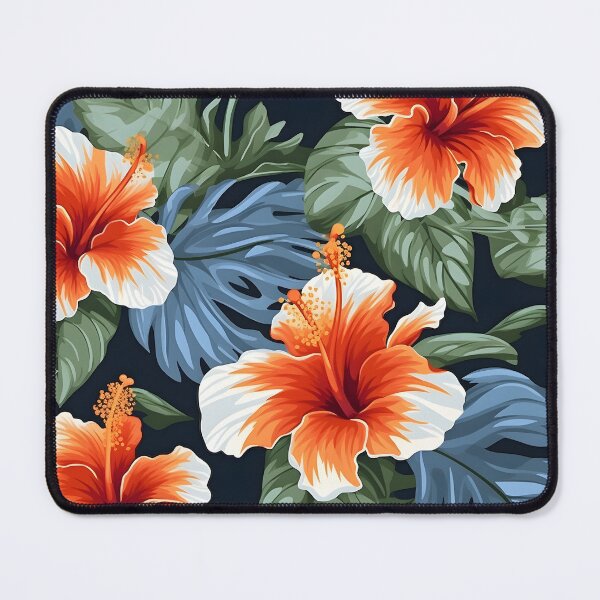 Item preview, Hibiscus Flowers Pattern 7 designed and sold by DigitalPatternx.