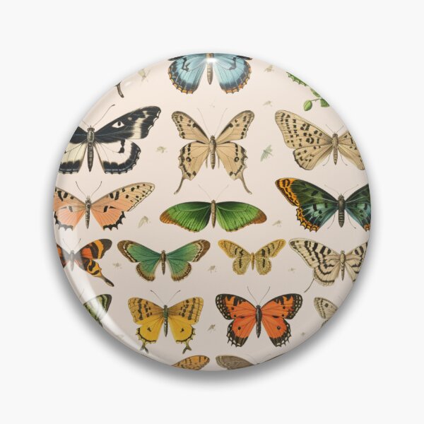 Item preview, Vintage Butterflies, Bugs and Insects Illustration designed and sold by ManifestoDesign.