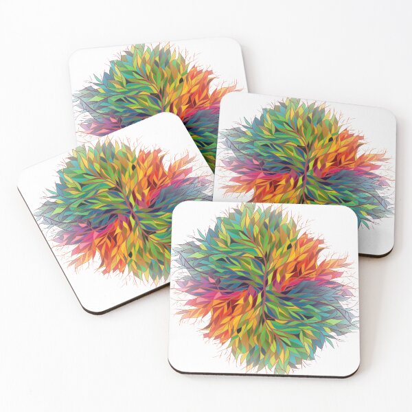 Item preview, Colored Vines (Color Burst Tree Revamp) designed and sold by Holly M Backus.