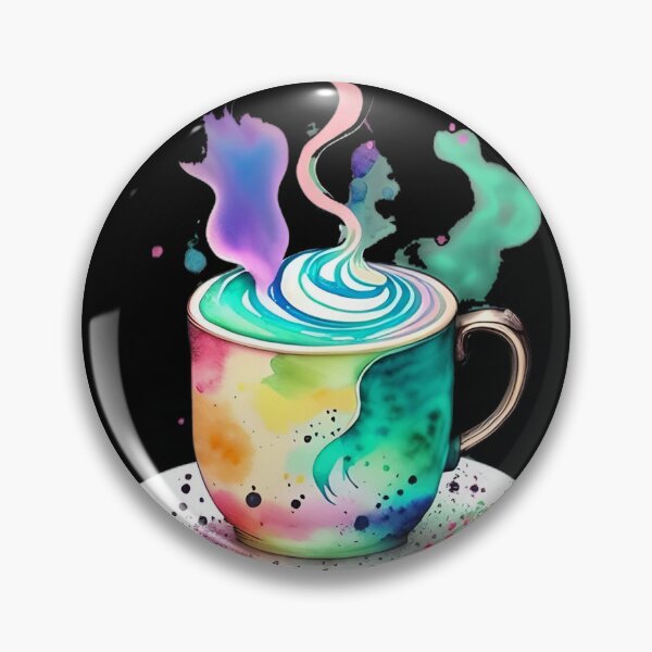 Item preview, Magical Neon Latte designed and sold by Art Intelligence.
