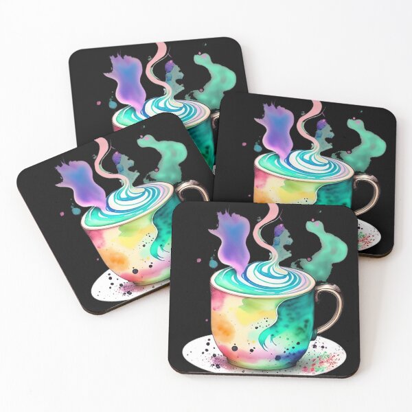 Item preview, Magical Neon Latte designed and sold by Art Intelligence.