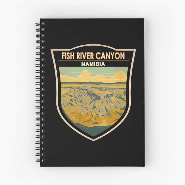 Item preview, Fish River Canyon Namibia Badge designed and sold by KrisSidDesigns.
