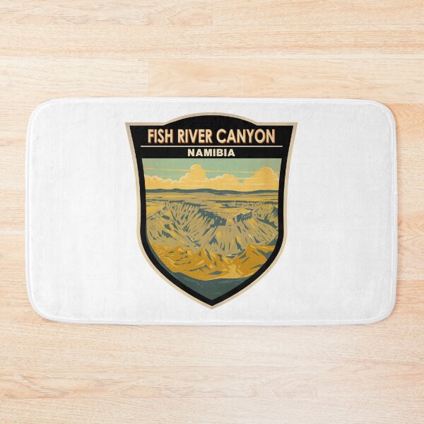 Item preview, Fish River Canyon Namibia Badge designed and sold by KrisSidDesigns.