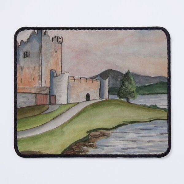 Item preview, Ross Castle, Killarney, Co. Kerry, Ireland. Watercolor on 30x40cm watercolor paper. designed and sold by crowleyronan123.